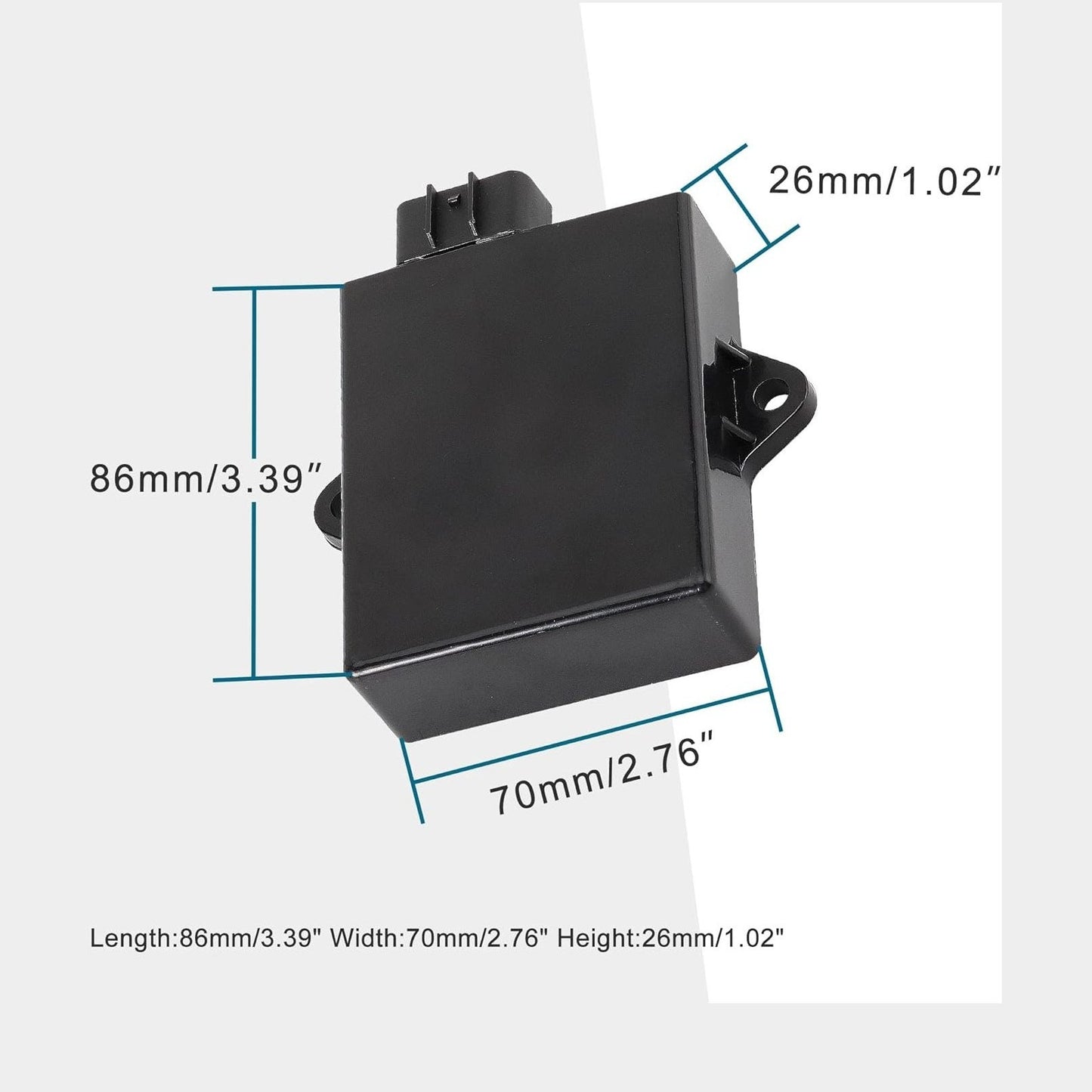 GOOFIT 8 Pins CDI Box Ignition Replacement for 250cc 260cc 300cc Roketa Xingyue Scooter ATV