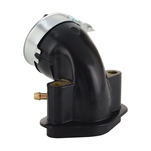 GOOFIT 90 Degree Bent Intake Manifold Pipe for GY6 49cc 50cc ATV Scooter Moped