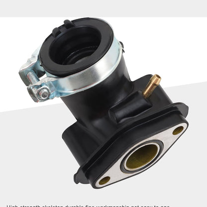 GOOFIT 90 Degree Bent Intake Manifold Pipe for GY6 49cc 50cc ATV Scooter Moped