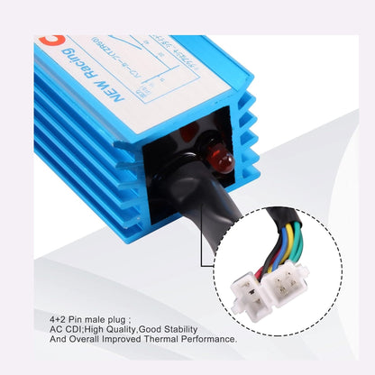 GOOFIT AC 6 Pin Racing CDI Box for CG 125cc 150c 200c 250cc Vertical Engine ATV Dirt Bike Go Kart Scooter Motorcycle