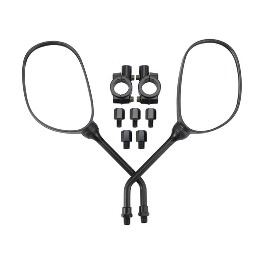 GOOFIT ATV Rear View Mirror 360 Degrees Ball-Type Side Rearview Mirror with 7/8" Handlebar Mount replacement for Motocycle Scooter Moped ATV Quad Dirt Bike