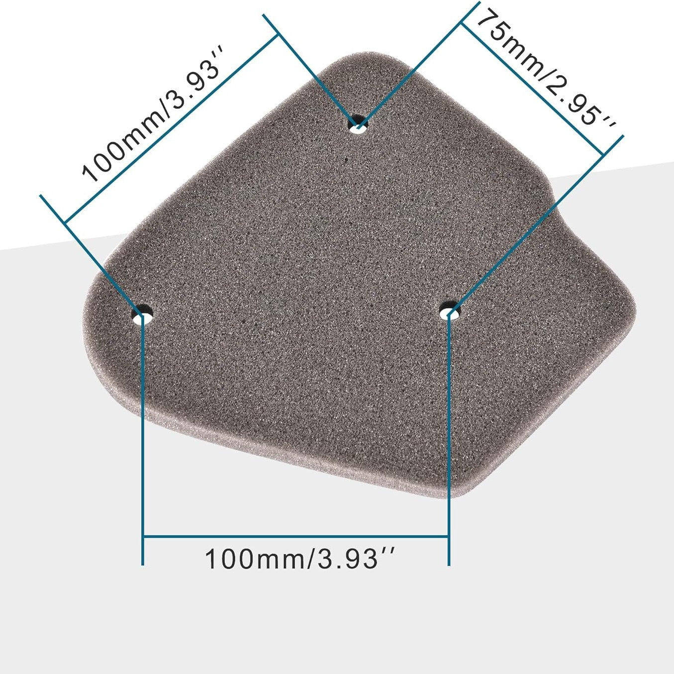 GOOFIT Air Filter Cleaner Element Replacement for 2 Stroke 50cc 90cc Jog Scooters ATV Dirt Pit Bike