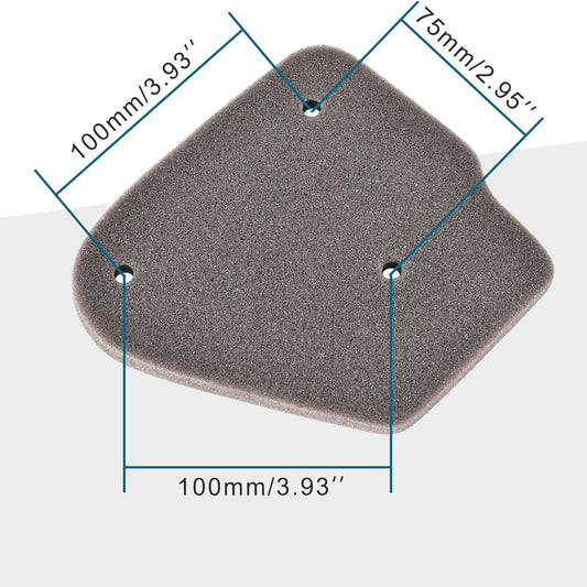 GOOFIT Air Filter Cleaner Element Replacement for 2 Stroke 50cc 90cc Jog Scooters ATV Dirt Pit Bike