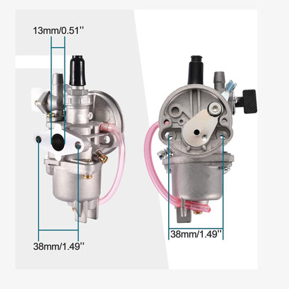 GOOFIT Air Filter Stack Carburetor Carb for 2 Stroke 47cc 49cc Mini ATV Quad Dirt Pocket Bike