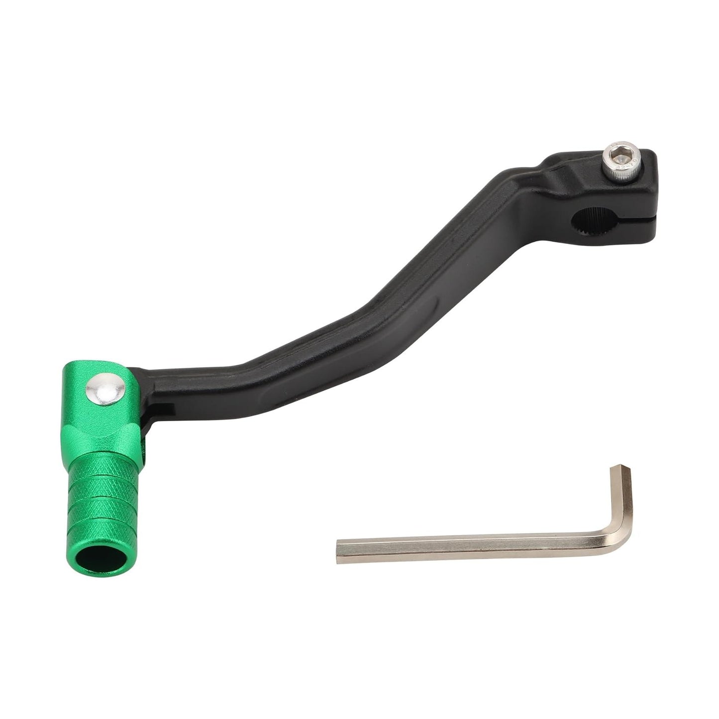 GOOFIT Aluminum Folding Rear Gear Shift Lever Replacement for CRF250L CRF300L CRF300 2021-2023 Motorcycle Dirt Pit Bike Silver