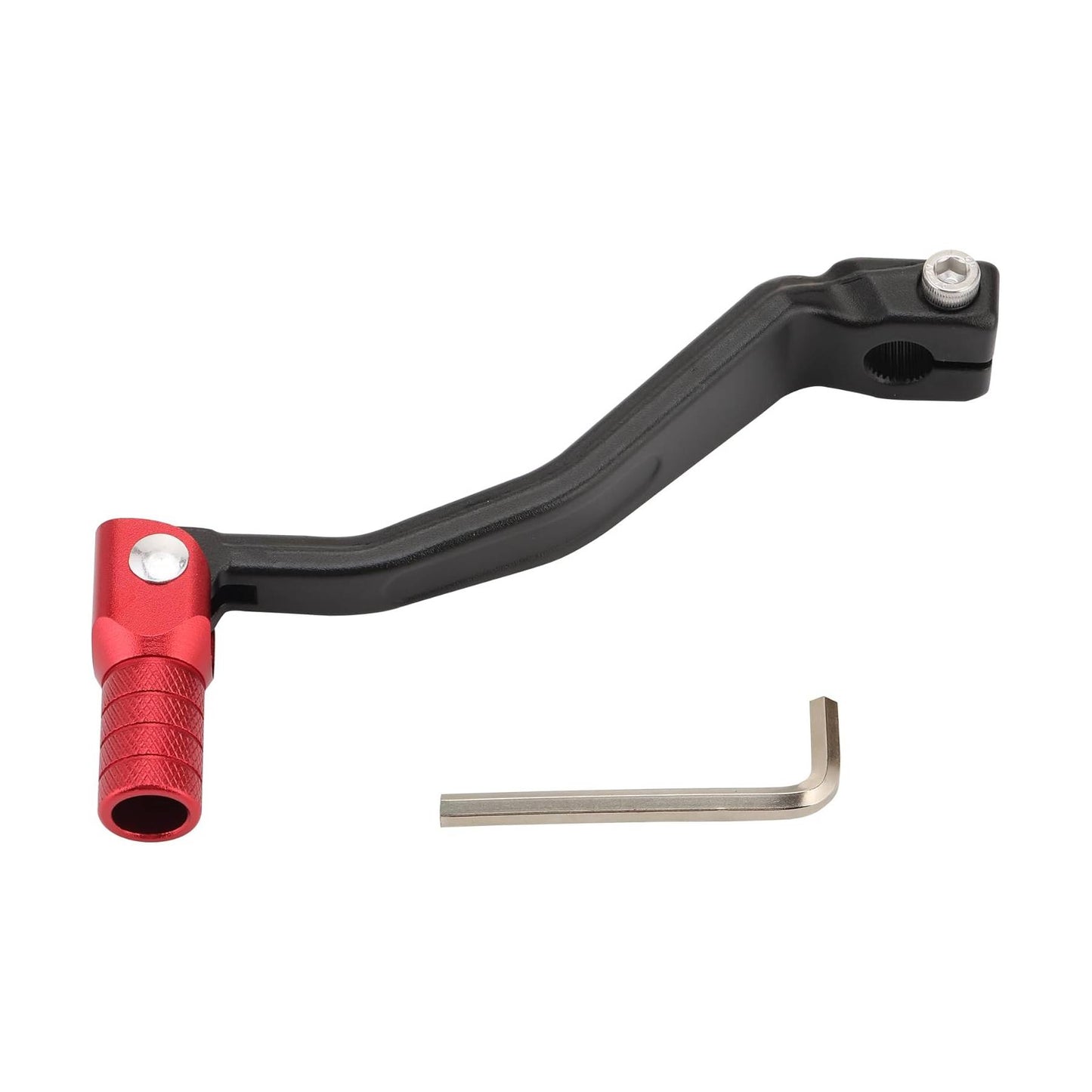 GOOFIT Aluminum Folding Rear Gear Shift Lever Replacement for CRF250L CRF300L CRF300 2021-2023 Motorcycle Dirt Pit Bike Silver