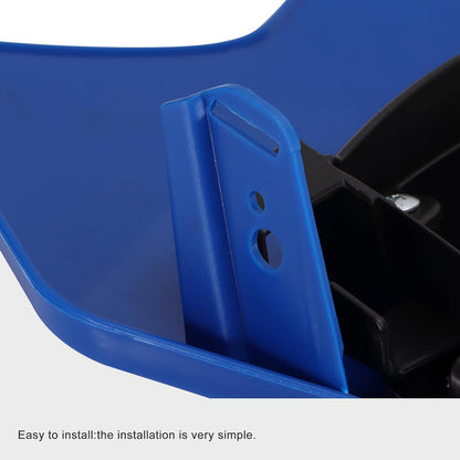 GOOFIT Blue 12V 25W Led Headlight Universal Dirt Bike Head Light Lampshade Replacement for YZ125 YZ250 YZ250F YZ450 YZ450F WR250F DRZ400 DRZ400SM Dirt Pit Bike Enduro Motocross Dual Sport