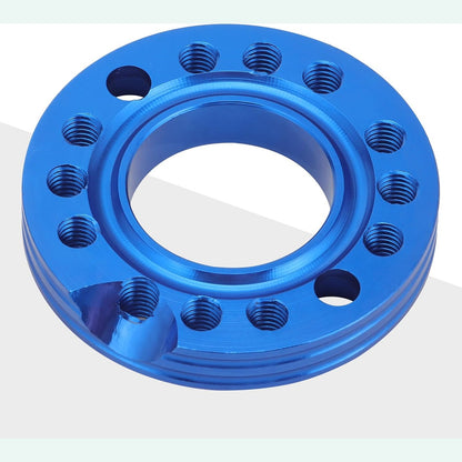 GOOFIT Blue 28mm Carburetor Spacer Adapater Intake Manifold Spinner Plate With O-ring seal Replacement for 50cc 70cc 90cc 125cc Sunl Taotao NST Roketa ATV Monkey Dax Quad Pit Bike
