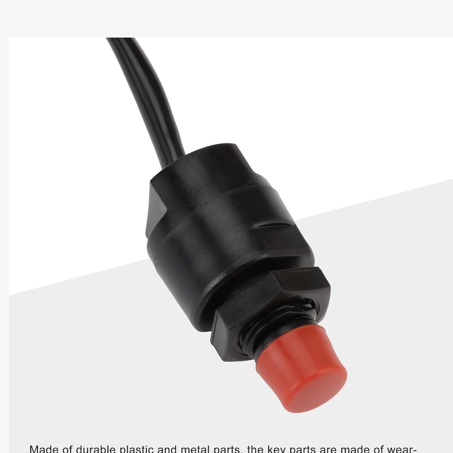 GOOFIT Boat Motor Kill Switch Assy 65W-82575-00 65W-82575-01 Replacement for Outboard Engine 2 stroke 4 stroke F FT 6HP 25HP