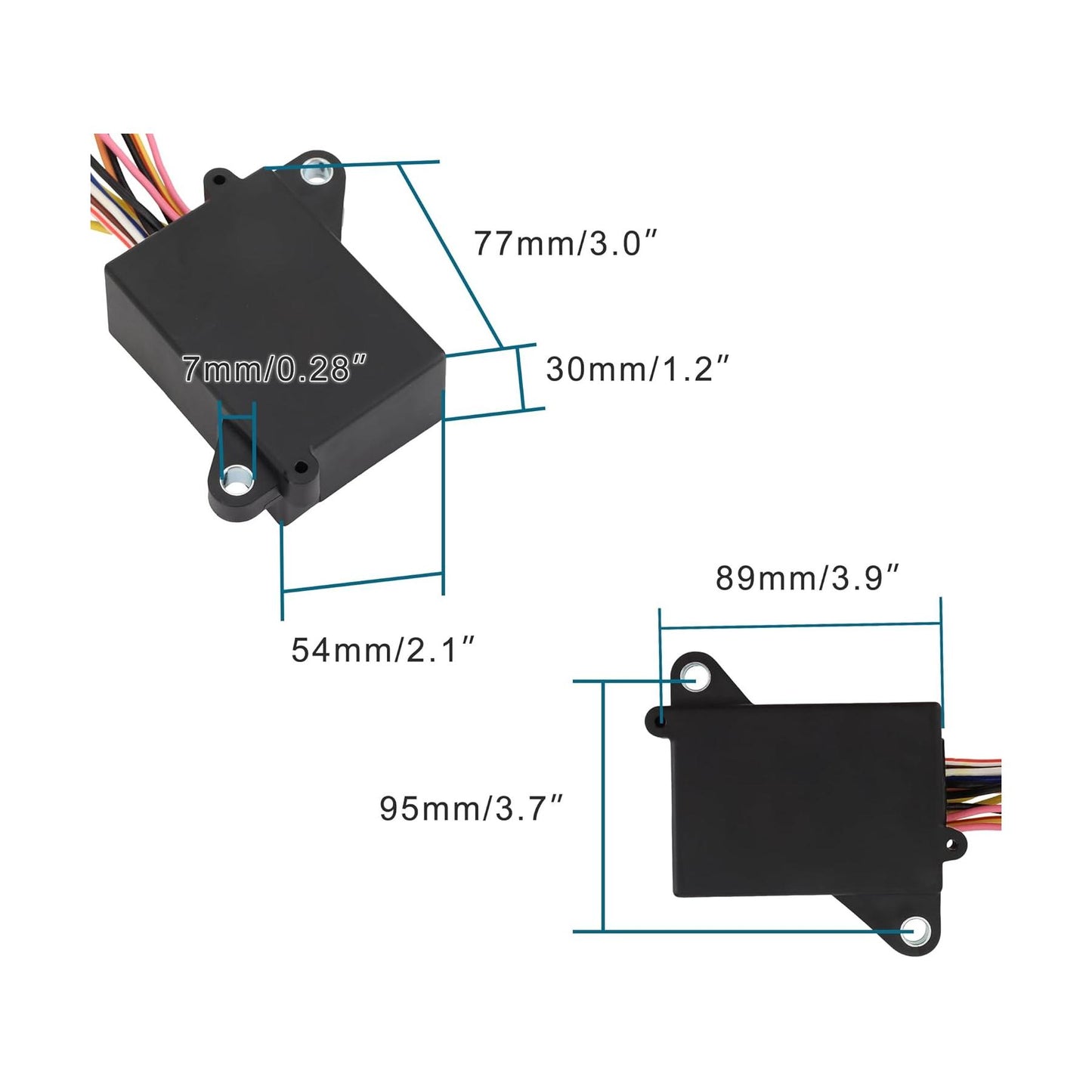 GOOFIT CDI Box Unit Assy 68T-85540-00 Replacement for Outboard Engine 8HP 9.9HP 4 Stroke Motor