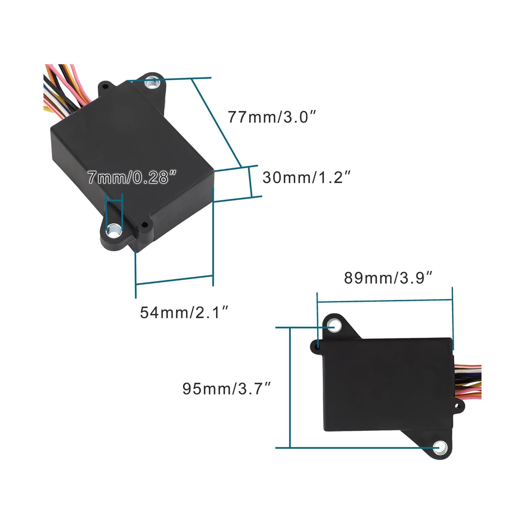 GOOFIT CDI Box Unit Assy 68T-85540-00 Replacement for Outboard Engine 8HP 9.9HP 4 Stroke Motor