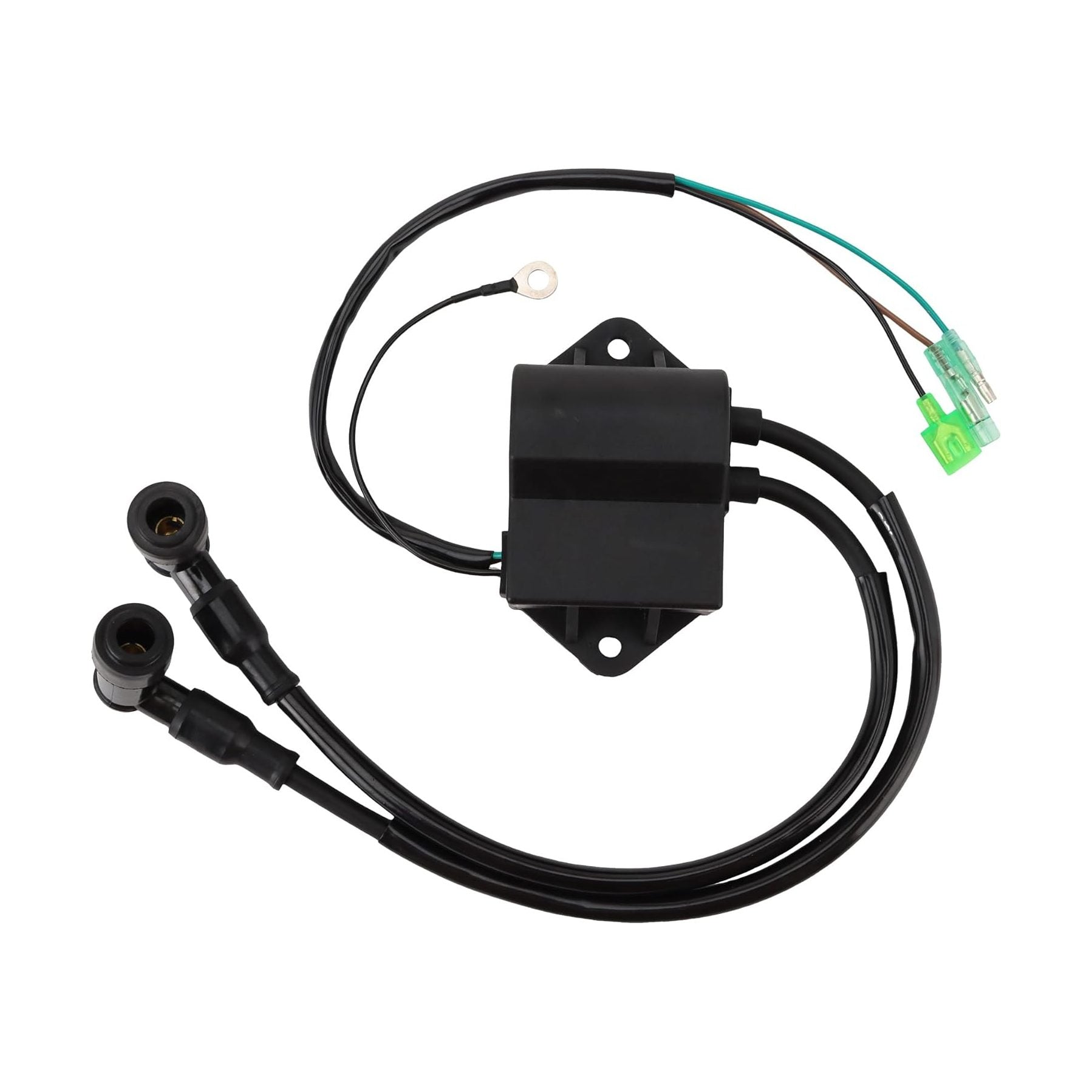 GOOFIT CDI Coil Unit Assy 3B2-06170-0 3B2-06060-0 Replacement for Outboard Engine 2 stroke M6B M8B NS6B NS8B NS9.8B 2002-2003 Motor