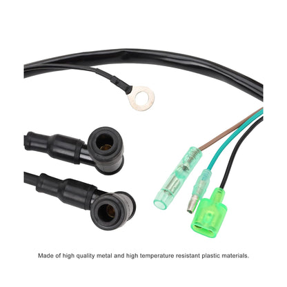 GOOFIT CDI Coil Unit Assy 3B2-06170-0 3B2-06060-0 Replacement for Outboard Engine 2 stroke M6B M8B NS6B NS8B NS9.8B 2002-2003 Motor