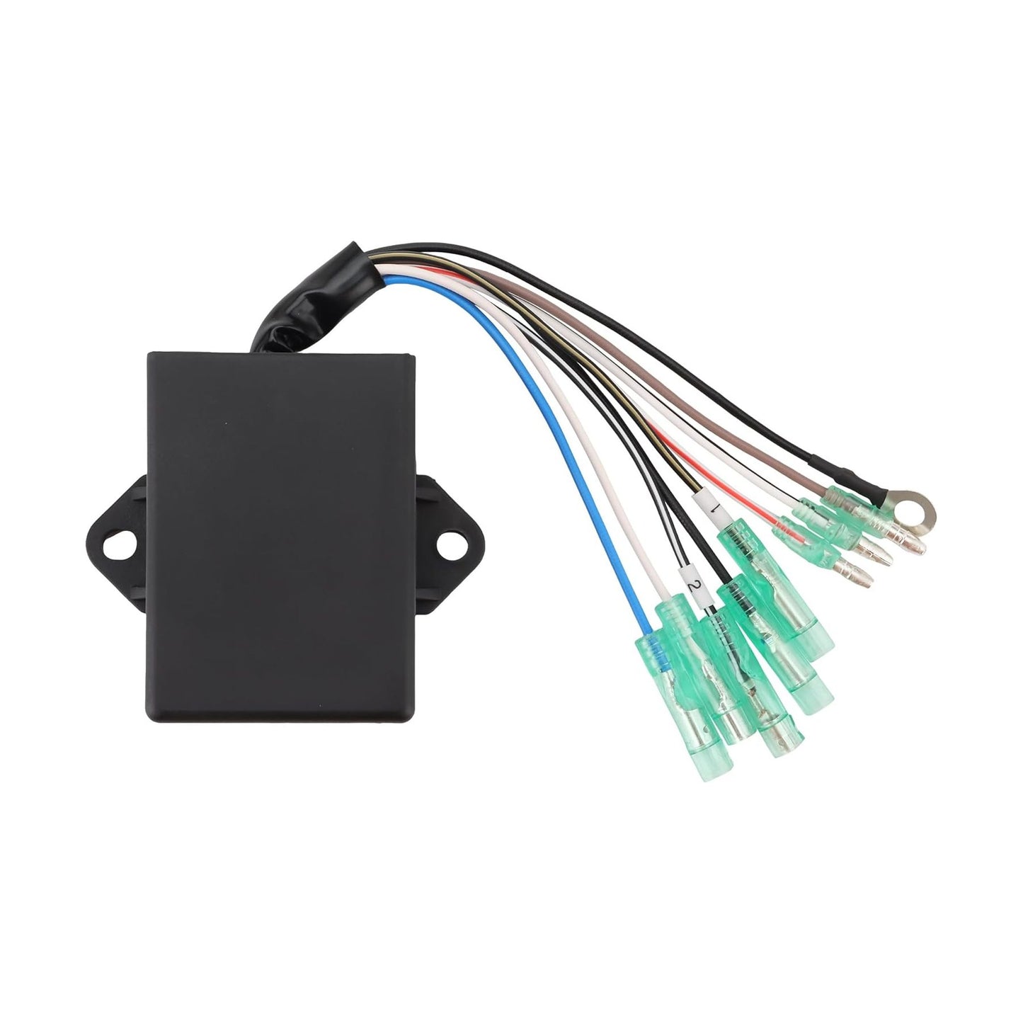 GOOFIT CDI Coil Unit Assy Ignitor 61N-85540-00 61N-85540-10 61N-85540-11 61N-85540-12 61N-85540-13 Replacement for Outboard engine 2 stroke 25HP 30HP E25B E30H