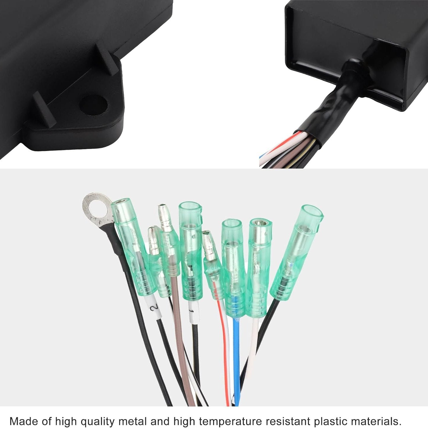 GOOFIT CDI Coil Unit Assy Ignitor 61N-85540-00 61N-85540-10 61N-85540-11 61N-85540-12 61N-85540-13 Replacement for Outboard engine 2 stroke 25HP 30HP E25B E30H