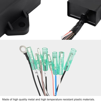 GOOFIT CDI Coil Unit Assy Ignitor 61N-85540-00 61N-85540-10 61N-85540-11 61N-85540-12 61N-85540-13 Replacement for Outboard engine 2 stroke 25HP 30HP E25B E30H