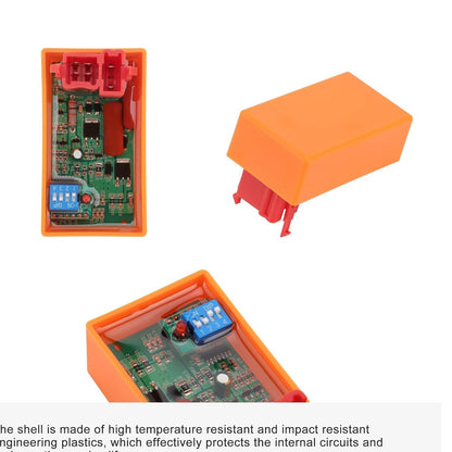 GOOFIT CDI Ignition Coil Box 6 Pin AC Motorcycle with DIP Switch Replacement for FT150 RX150 ML125 CGL125 FT125 RX125 Speed Racing YX140 YX160 C100 AT110 ATV Dirt Bike Go Kart