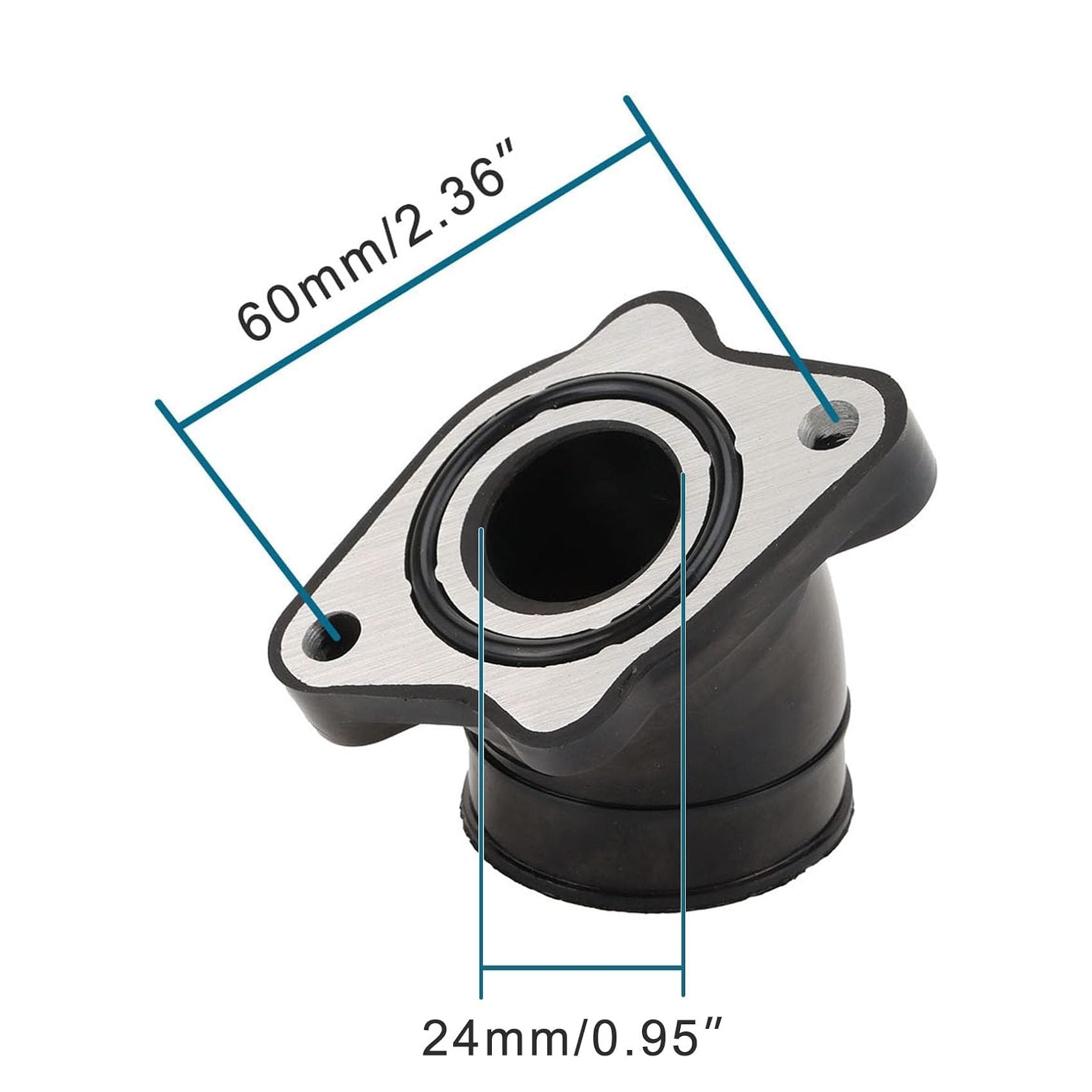 GOOFIT CG PE28 30 Intake Manifold Pipe Replacement for CG200 CG250CC VM24 ATV Kart