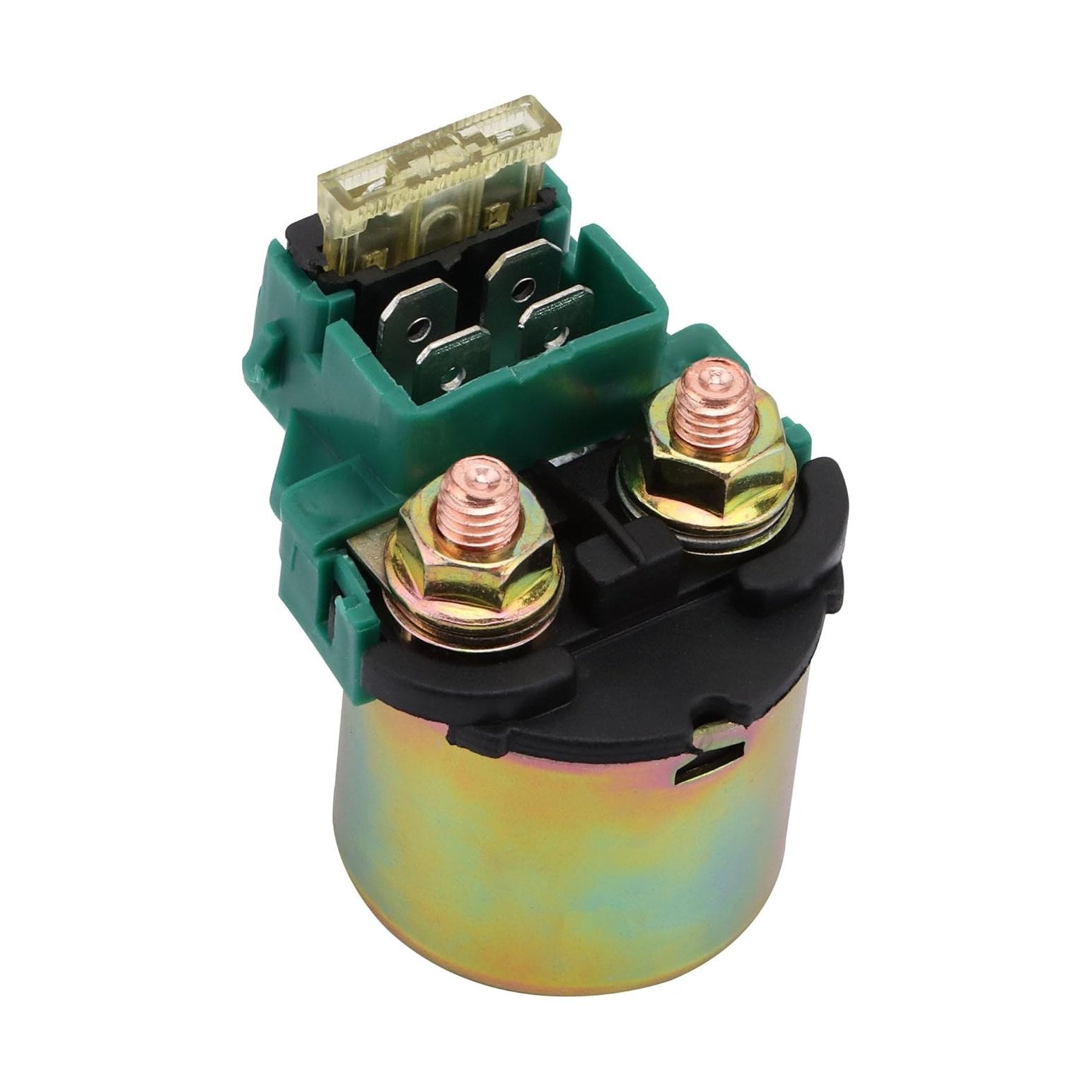 GOOFIT CH125 Starter Relay Solenoid Replacement for CBR250 CBR400 CB400F NV400 Steed400 VT600 NT650 VF750 ZX10 ZX11 250R 88 800 1500