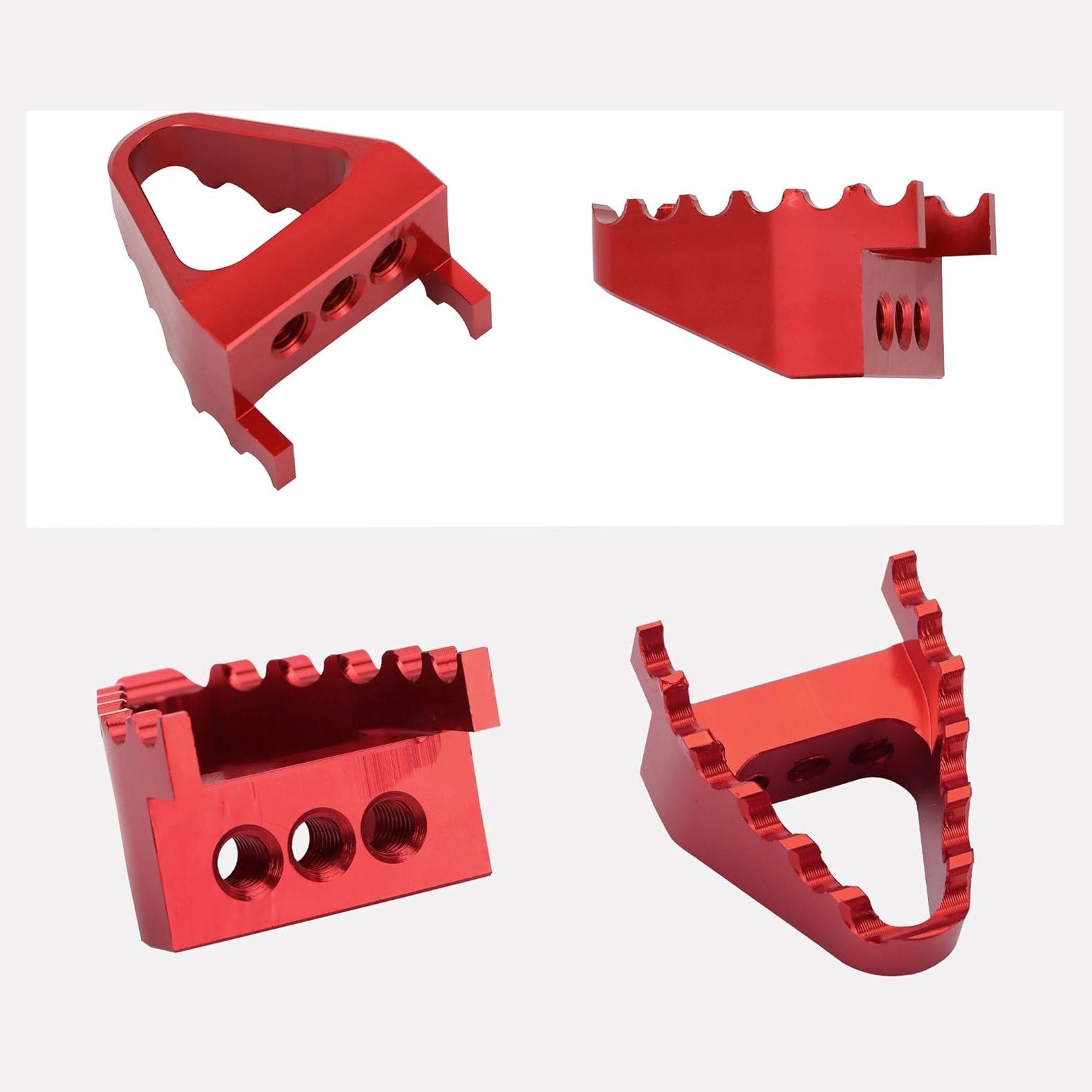 GOOFIT CNC Aluminum Wide Foot Pedal Rest Replacement for Yaxiang Zuma Bosuer Dirt Pit Bike