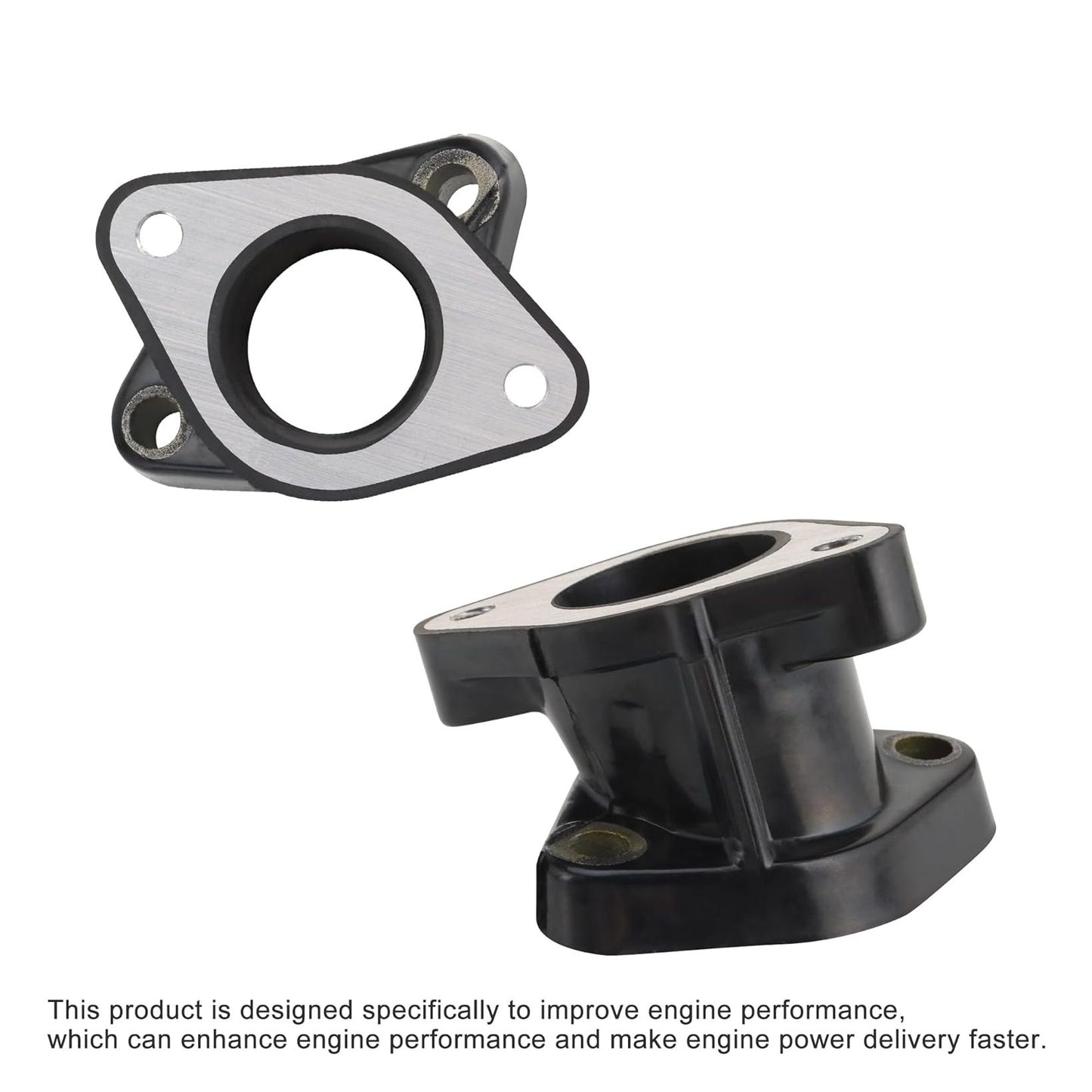 GOOFIT Carburetor Intake Manifold Boot Gasket Pipe Replacement for CRF100 CRF100F 2004-2009 2011-2013 XL100 XL100S 1981-1985 XR100 1981-1984 XR100R 1985-2003 OEM:17110-KA8-000 16229-KN4-750