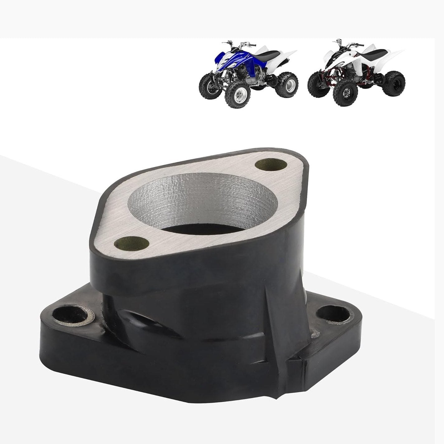 GOOFIT Carburetor Intake Manifold Boot Joint Gasket Fit Holder Replacement for YFM350FX YFM350X YFM350 FX X 1UY-13586-02