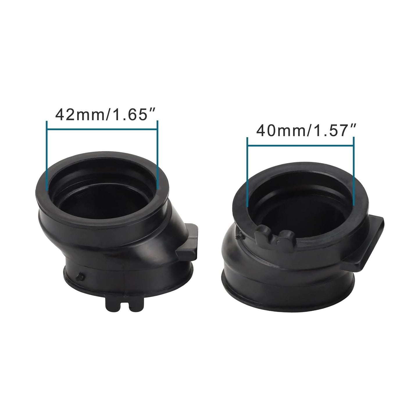 GOOFIT Carburetor Intake Manifold Boot Replacement for CB500 1994-2002 CB500S 1998-2002 CB 500