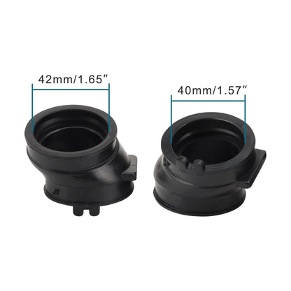 GOOFIT Carburetor Intake Manifold Boot Replacement for CB500 1994-2002 CB500S 1998-2002 CB 500