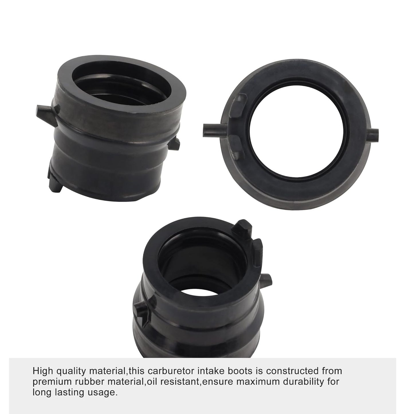 GOOFIT Carburetor Intake Manifold Boot Replacement for CBR250 MC19 1988-1989 CBR250 MC22 1990-1994 CB400 Superfour NC31 CB400SF 1992-1998