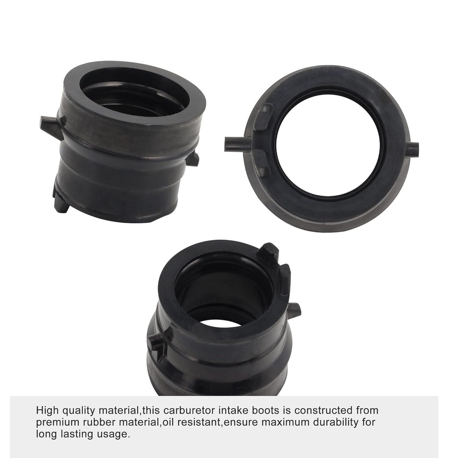 GOOFIT Carburetor Intake Manifold Boot Replacement for CBR250 MC19 1988-1989 CBR250 MC22 1990-1994 CB400 Superfour NC31 CB400SF 1992-1998