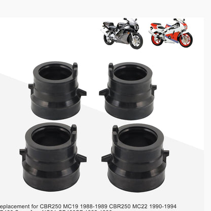 GOOFIT Carburetor Intake Manifold Boot Replacement for CBR250 MC19 1988-1989 CBR250 MC22 1990-1994 CB400 Superfour NC31 CB400SF 1992-1998