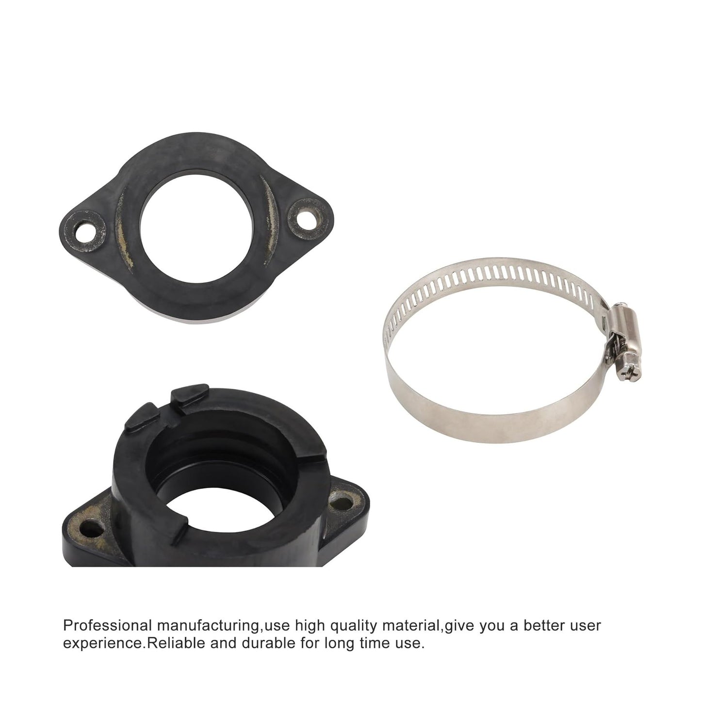 GOOFIT Carburetor Intake Manifold Boot Replacement for TT500 SR500G XT500 OEM #1U6-13565-02#583-13565-01