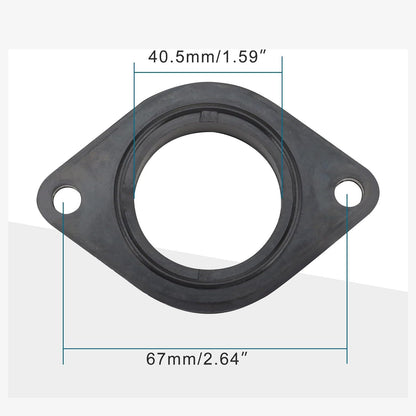 GOOFIT Carburetor Intake Manifold Connector Replacement for GN250 DR250S TU250 SP250 13110-38200 Motorcycle