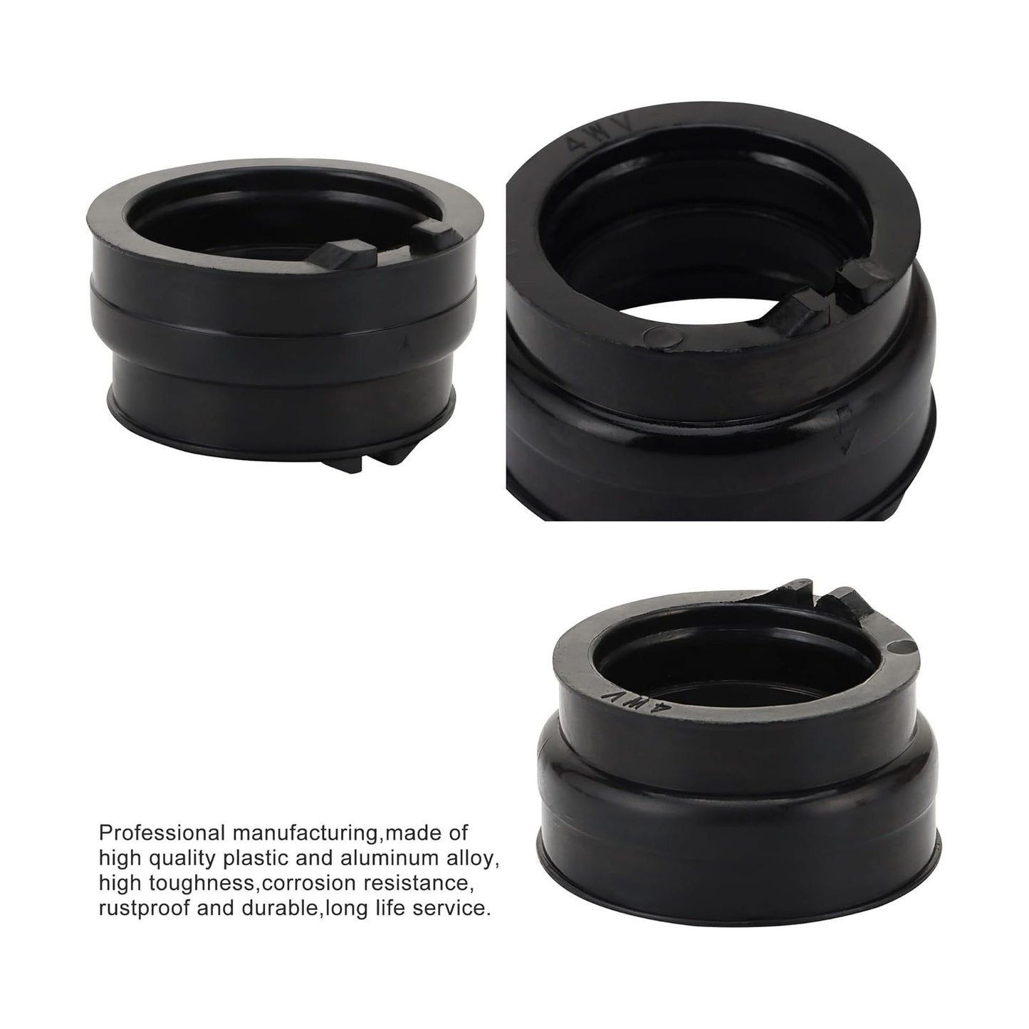 GOOFIT Carburetor Intake Manifold Pipe Replacement for YFM600 F FH FWA Grizzly 600 4x4 1998-2001  YFM660 F FG FA FH 660 2002-2008  YXR660 FA FH FD FSE Rhino 2004-2007