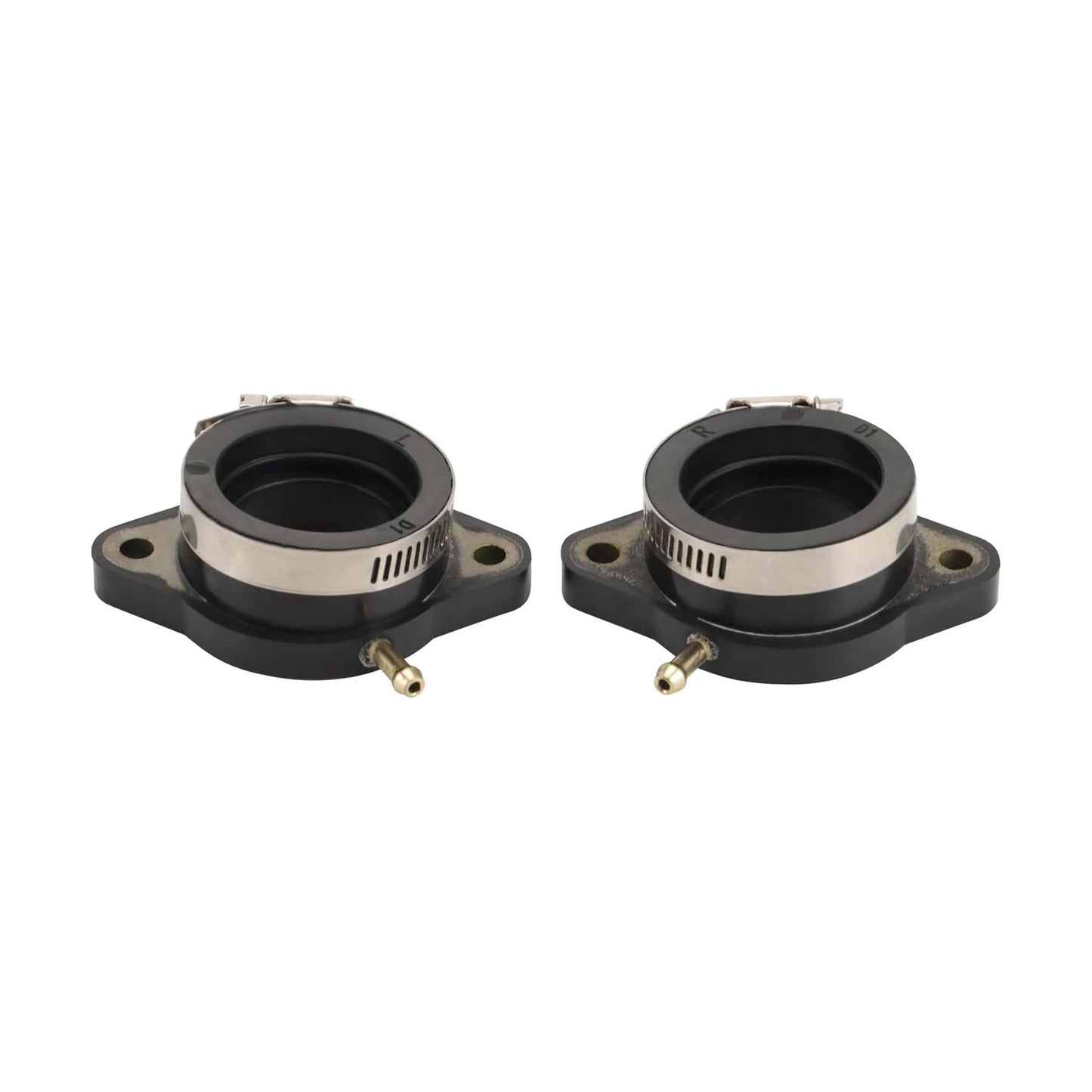 GOOFIT Carburetor Intake Manifold Spacer Engine Joint Pipe with Gasket Set Replacement for XS650 1978-1983 OEM 3G1-13586-00-00O 3G1-13596-00-00