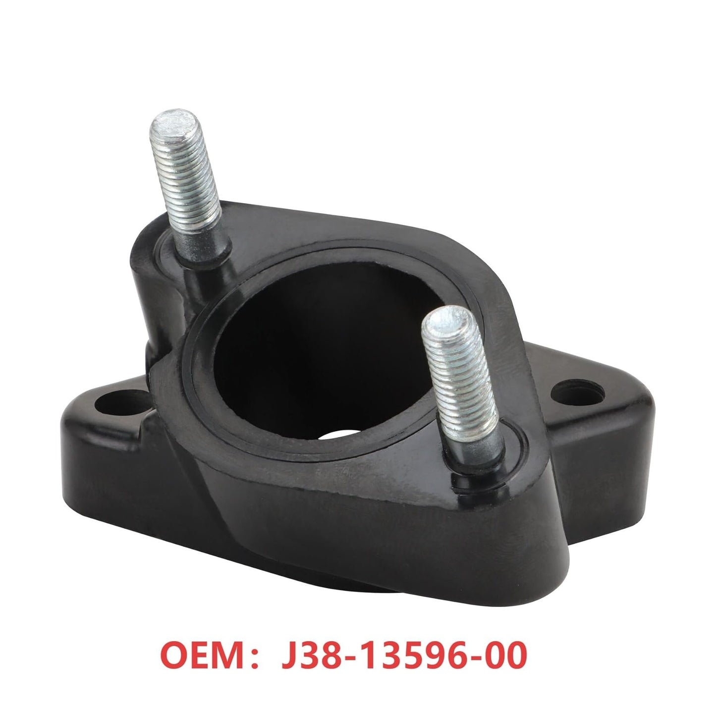 GOOFIT Carburetor Intake Manifold Spacer Joint Pipe with Gasket Set Replacement for G2 G8 G9 G11 G14 4-Cycle Engine J38-13596-00