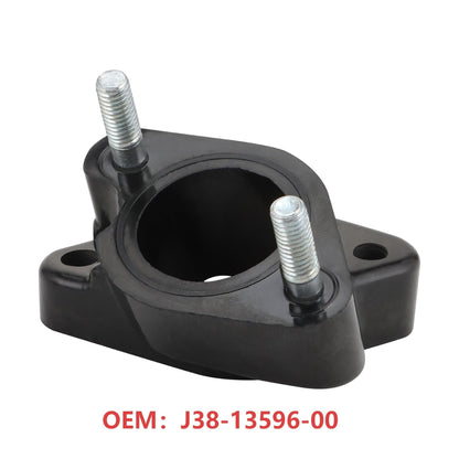 GOOFIT Carburetor Intake Manifold Spacer Joint Pipe with Gasket Set Replacement for G2 G8 G9 G11 G14 4-Cycle Engine J38-13596-00