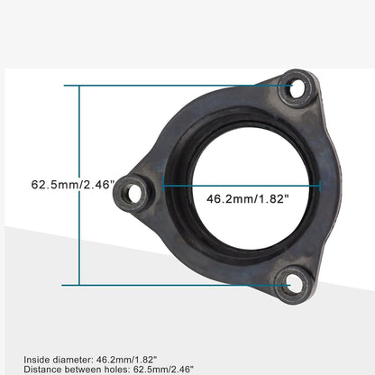 GOOFIT Carburetor Motorcycle Carb Intake Manifold Adapter Boot Replacement for WR450F 2007-2011 YZ450F 2006-2009 YZ450FSP YZ450FX 50th Dirt Bike Motorcycle