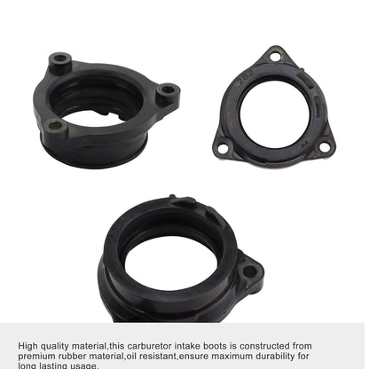GOOFIT Carburetor Motorcycle Carb Intake Manifold Adapter Boot Replacement for WR450F 2007-2011 YZ450F 2006-2009 YZ450FSP YZ450FX 50th Dirt Bike Motorcycle