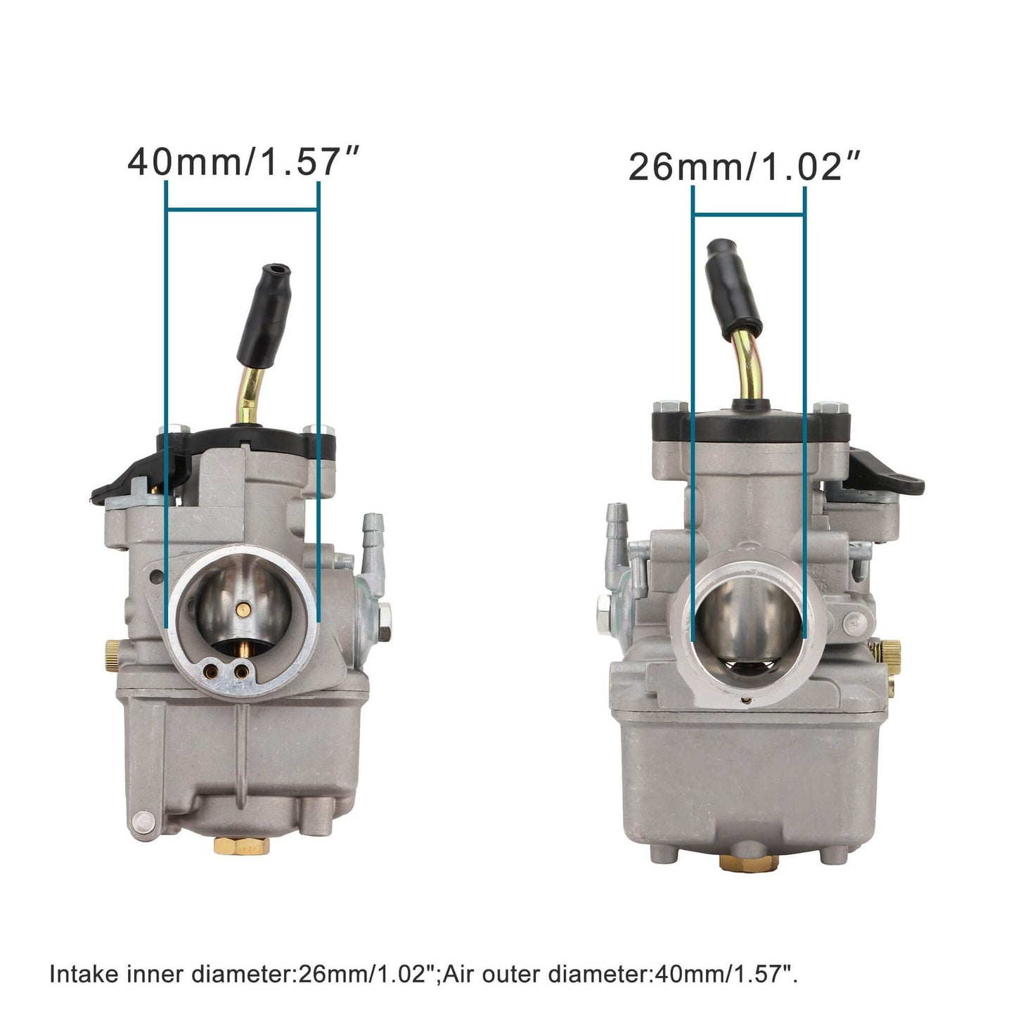 GOOFIT Carburetor PHBL 20AS 22AS 24AS 25BS 26BS 28BS 30BS