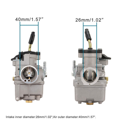 GOOFIT Carburetor PHBL 20AS 22AS 24AS 25BS 26BS 28BS 30BS