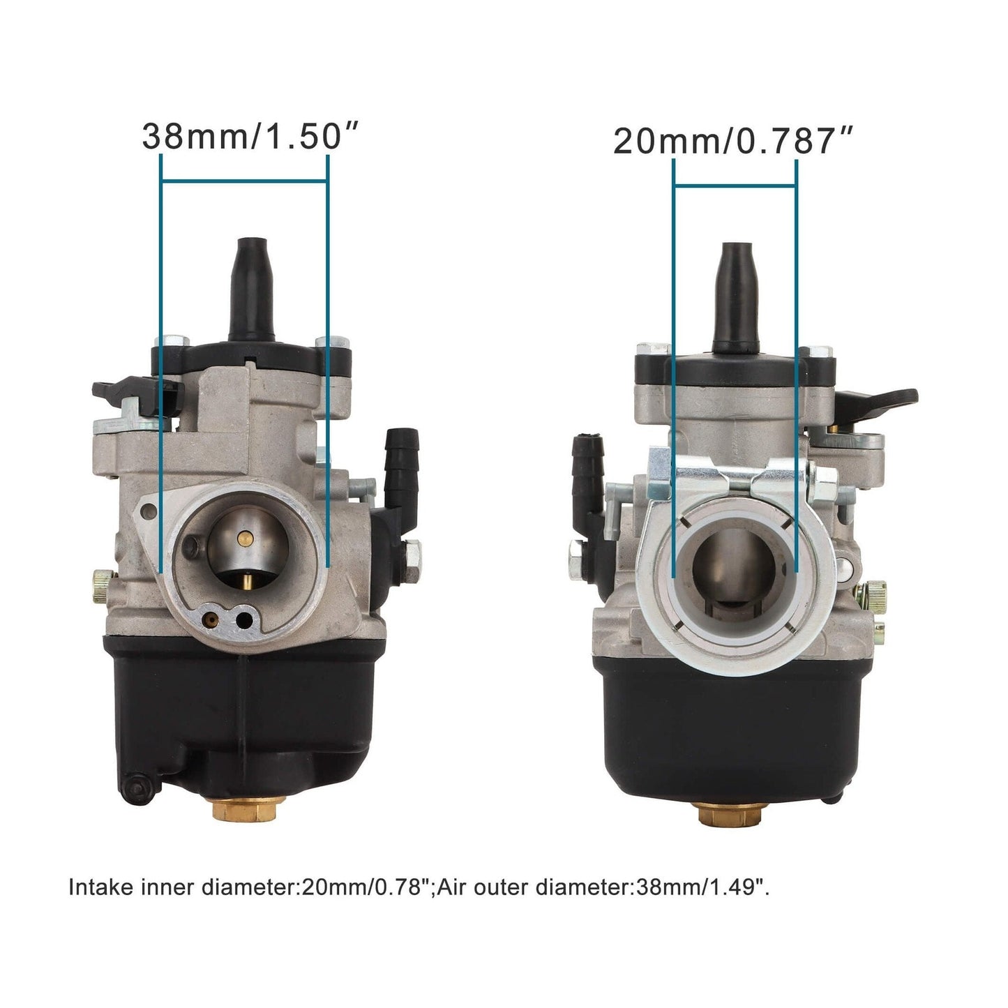 GOOFIT Carburetor PHBL 20AS 22AS 24AS 25BS 26BS 28BS 30BS