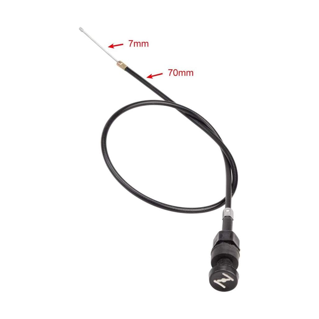 GOOFIT Carburetor Throttle Choke Cable Kit Replacement for PY50 QT50 PW5 Pocket Bike Dirt Bike Motorcycle