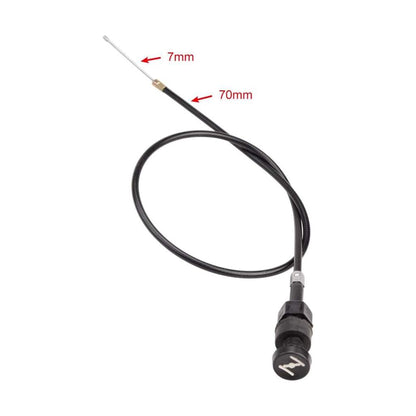 GOOFIT Carburetor Throttle Choke Cable Kit Replacement for PY50 QT50 PW5 Pocket Bike Dirt Bike Motorcycle