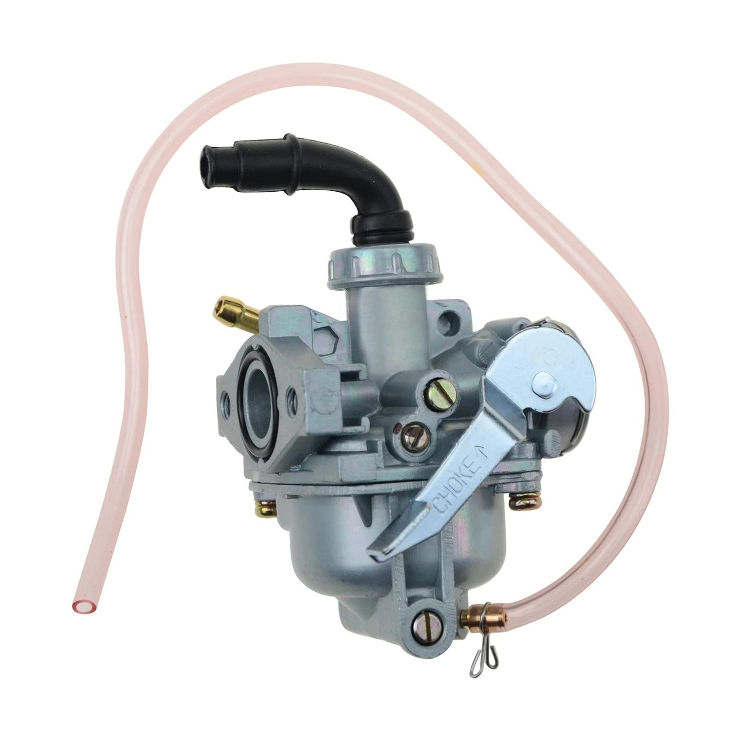 GOOFIT Carburetor with Hand Choke Replacement for 60cc Pit Pocket Dirt Bike ATV Motorcycle