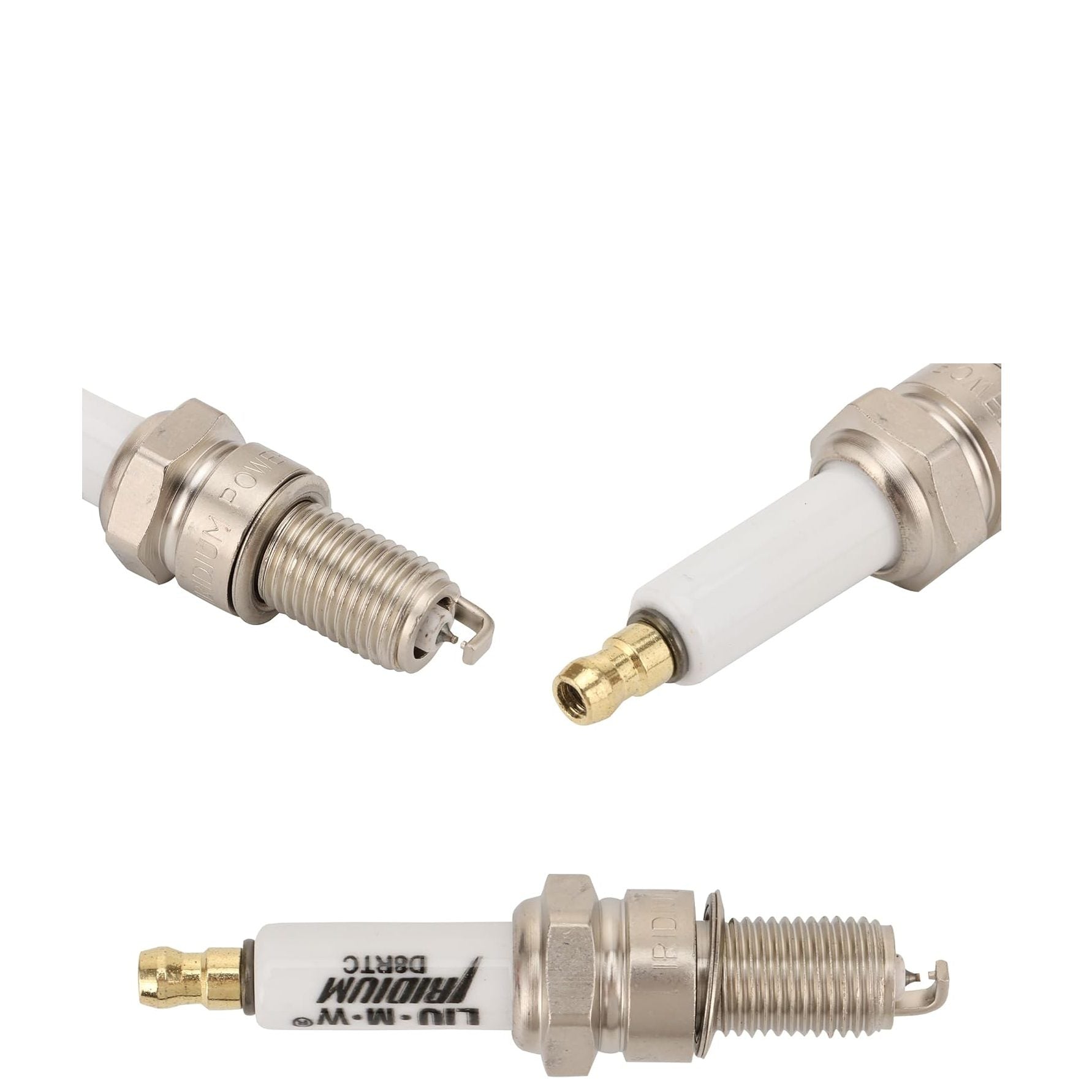 GOOFIT D8RTC Motorcycle Spark Plug Replacement for DR8EA DPR8EA-9 5829 DP8EA-9 2120 D8EA 7162 DR8EA 809 8809 RA6HC OE083 125CC 150CC 200CC 250CC ATV UTV Quad Dirt Bike