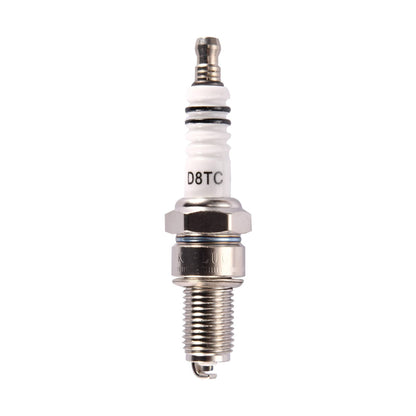 GOOFIT D8TC Spark Plug for 125cc 150cc 200cc 250cc Chinese ATV CF250 Water Cooled Engine Dirt Bike Go Kart Moped Scooter Pack of 4