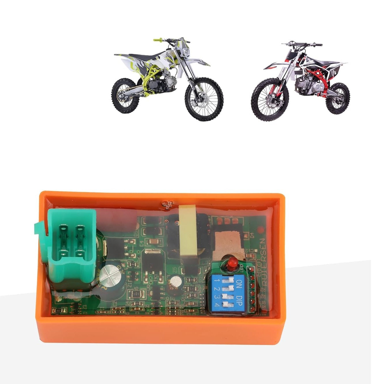 GOOFIT DC 5Pin Motorcycle Racing CDI Units Replacement for 50cc 70cc 90cc 110cc 125cc Scooter ATV Dirt Bike Go Kart