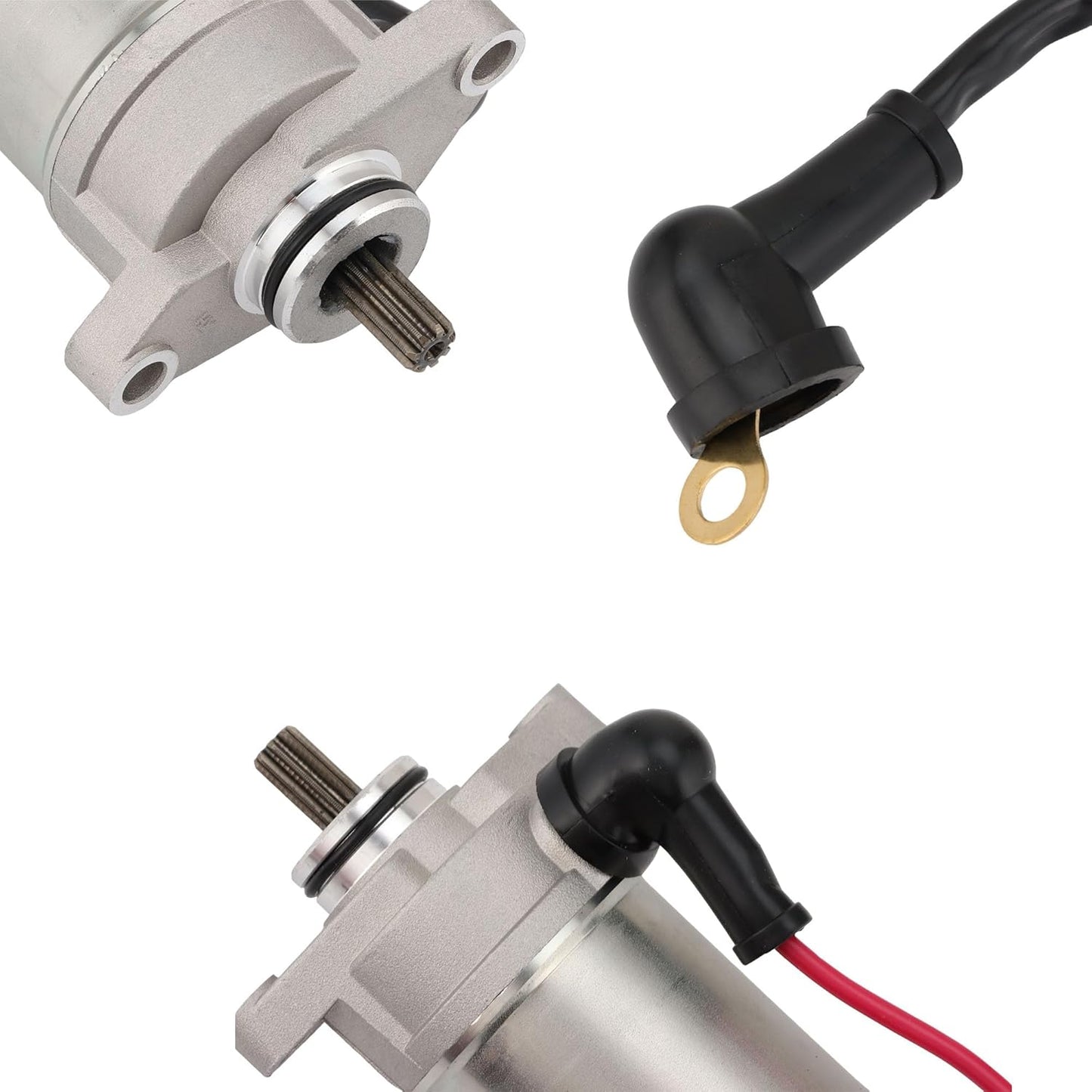 GOOFIT Electric Starter Motor Replacement for DS70 DS90 V31200DGF000 V31200DGF010 V31-200-DGF020 V31-200-DGF020LL