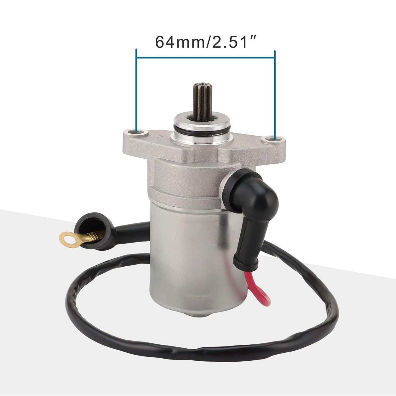 GOOFIT Electric Starter Motor Replacement for DS70 DS90 V31200DGF000 V31200DGF010 V31-200-DGF020 V31-200-DGF020LL